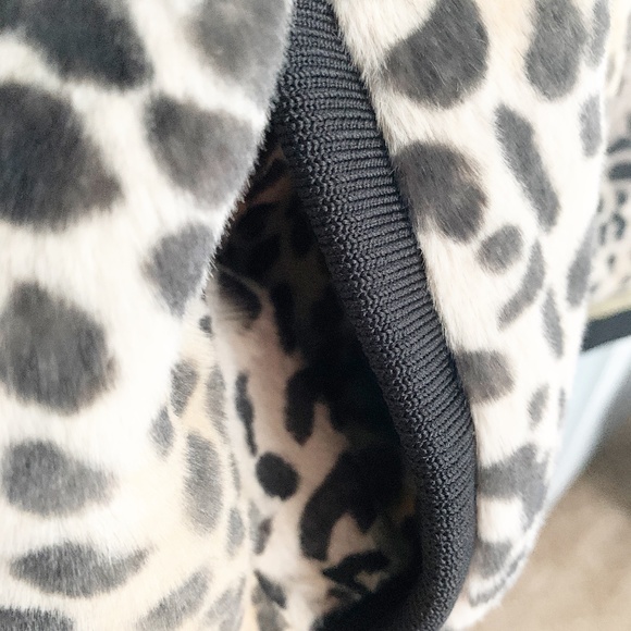 RARE Guess Los Angeles Cheetah Bomber Jacket NWT - Picture 12 of 16